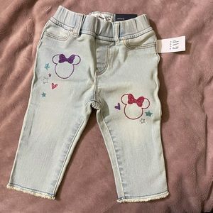 Baby GAP Disney Minnie Mouse jeggings